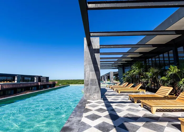 Apartment Private Jacuzzi In Zone - Sea View Rooftop Pools & Tulum